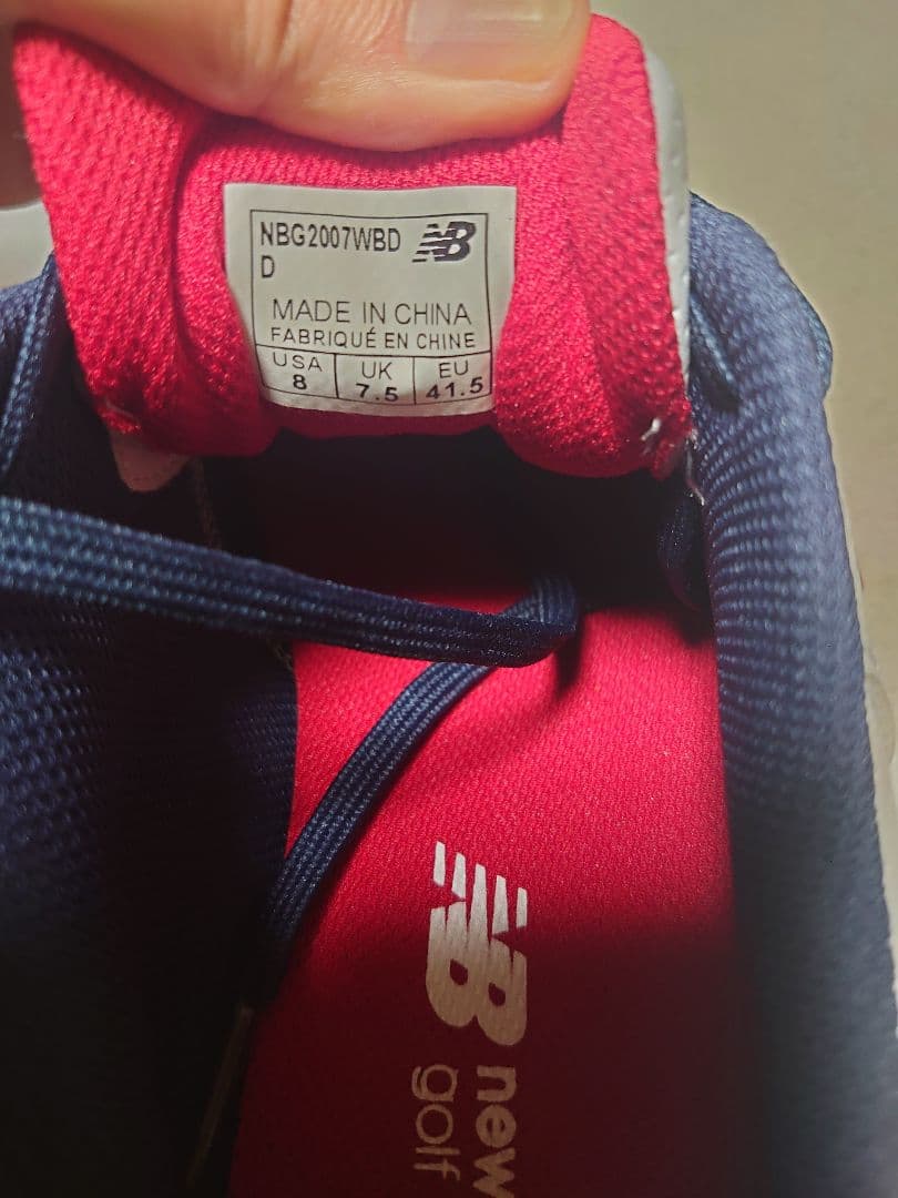 ニューバランス　ゴルフシューズ ホワイト　26cm