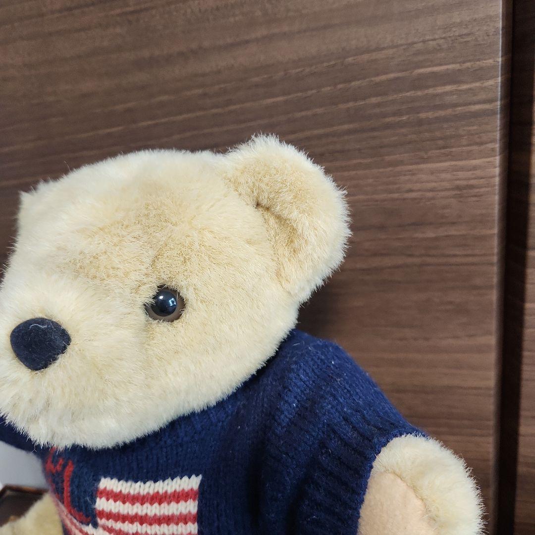 ビンテージ1996年製ポロラルフローレン ポロベア 美品ラルフローレンぬいぐるみ