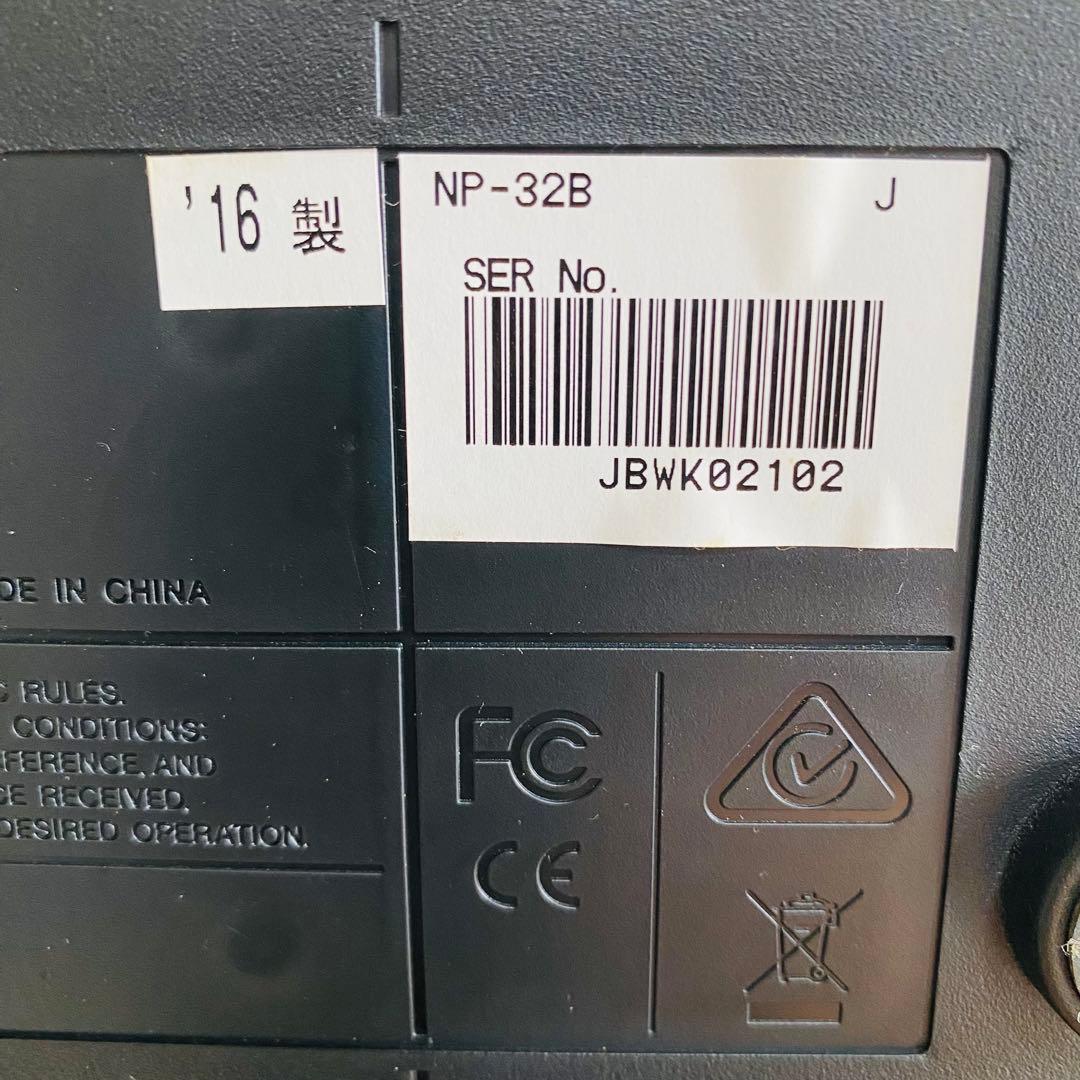 YAMAHA 電子ピアノ キーボード piaggero NP-32B スタンド付