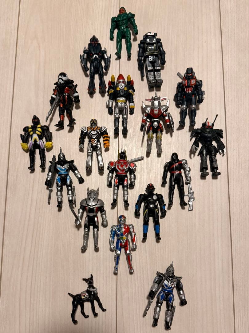 超人機メタルダーゴーストバンクシリーズ 17体+おまけ1体