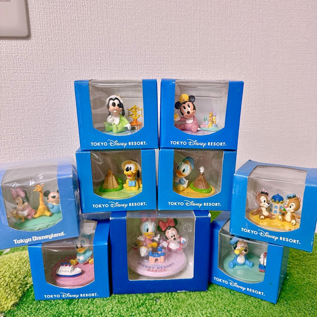 東京ディズニーリゾート フィギュア 9体セット　ベビーシリーズ　陶器　置物
