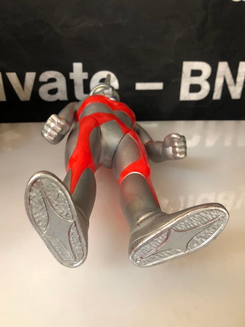 ポピーグレートザウルス　ウルトラマンエース　ソフビ 当時物 31cm