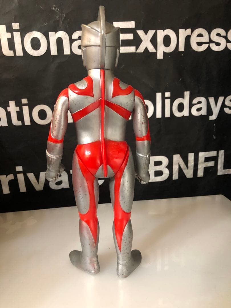 ポピーグレートザウルス　ウルトラマンエース　ソフビ 当時物 31cm