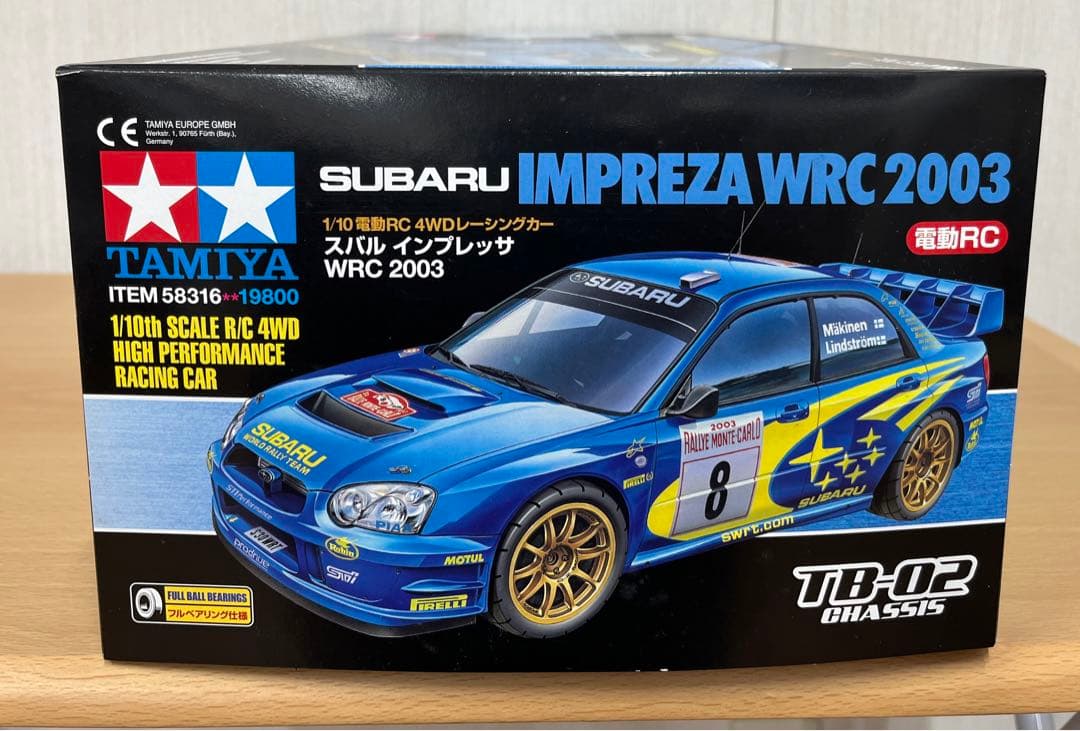 ホビーラジコン TAMIYA SUBARU IMPREZA WRC 2003 1/10