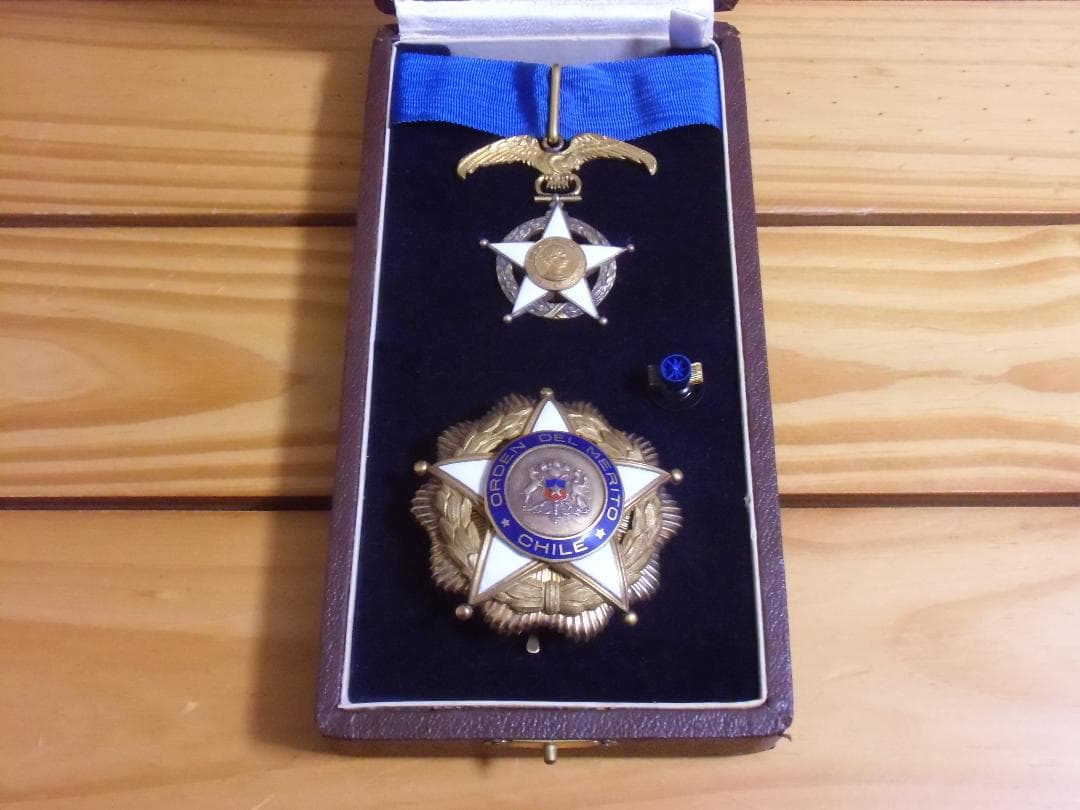 ★ＣＨチリ共和国＊功労勲章＊大将校兼司令官クラス（実物）