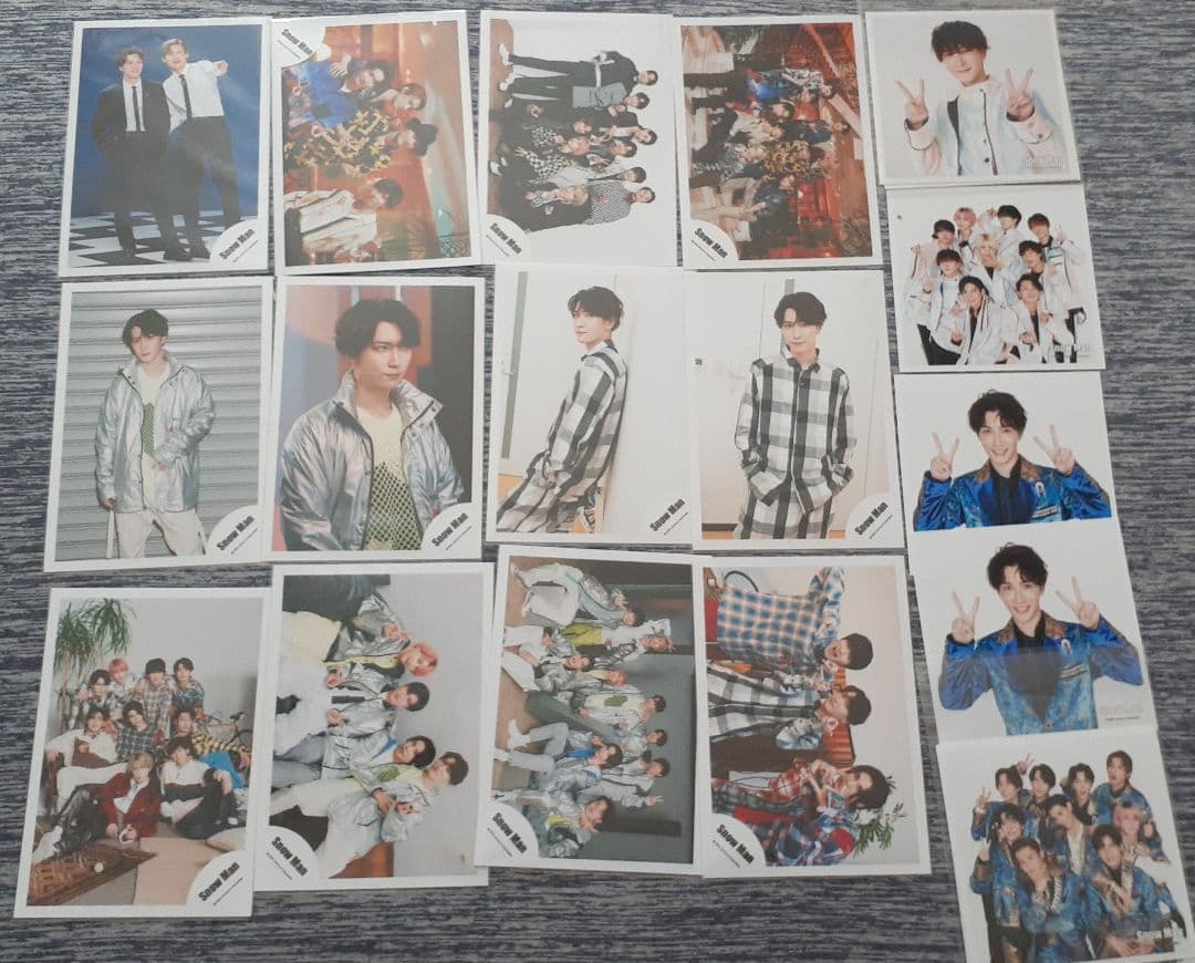  Man 渡辺翔太 公式写真 オフショ 417枚セット