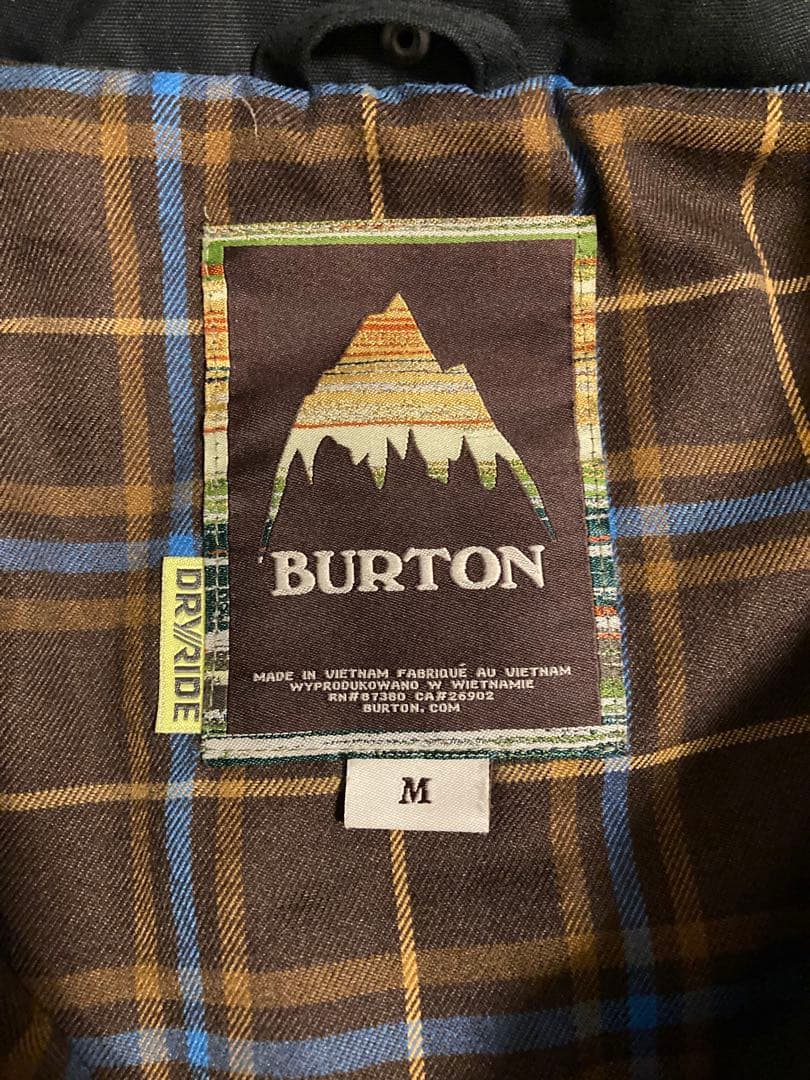 Burton スノーボードウェア　フード付きジャケット