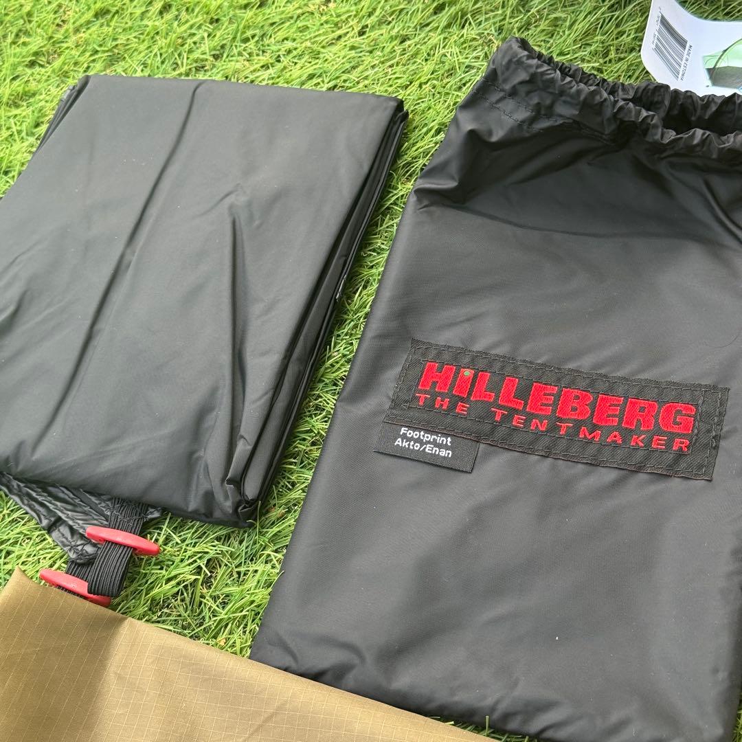 美品　ヒルバーグ アクト 純正フットプリント付き　Akto サンド