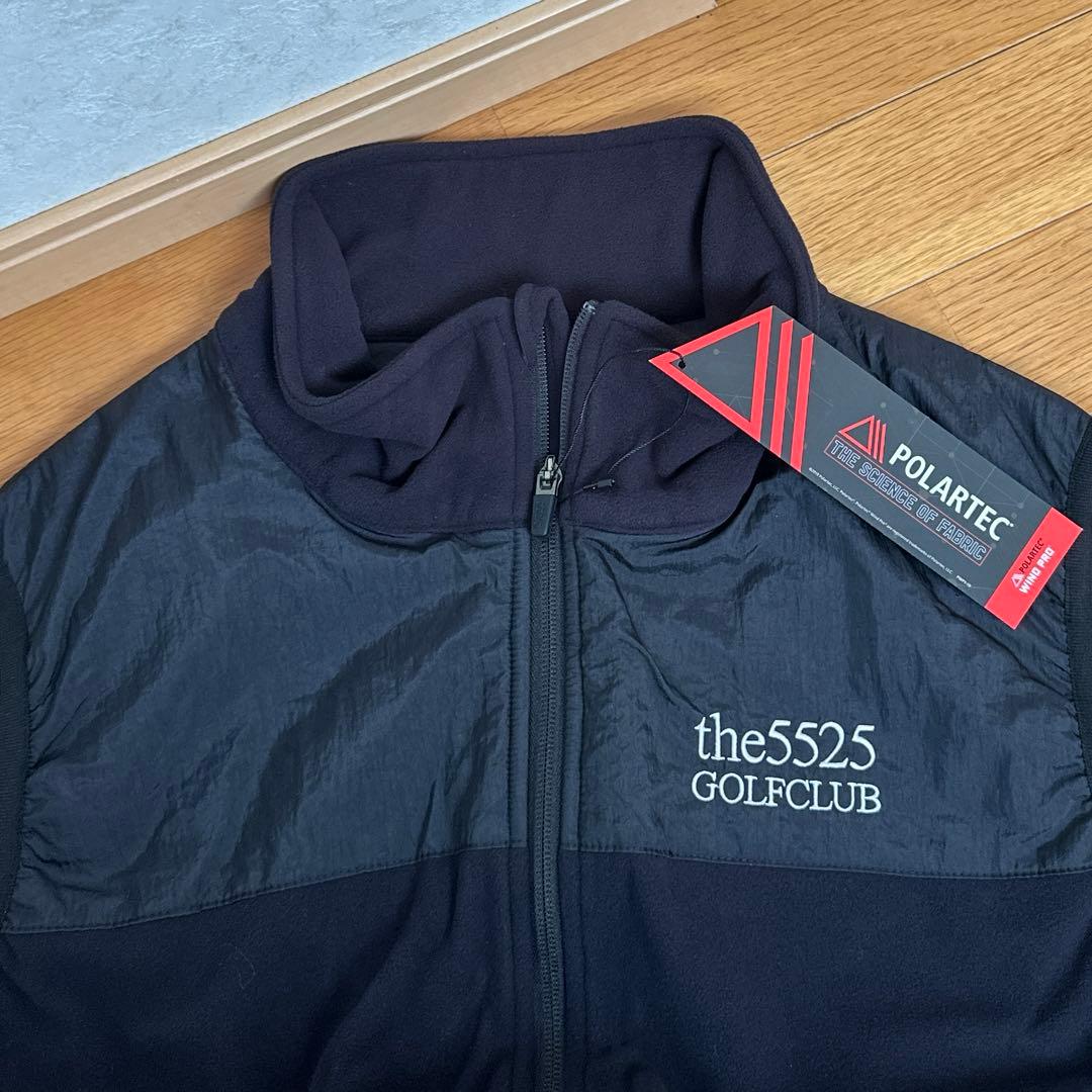 5525　タグ付き　FLEECE VEST　黒