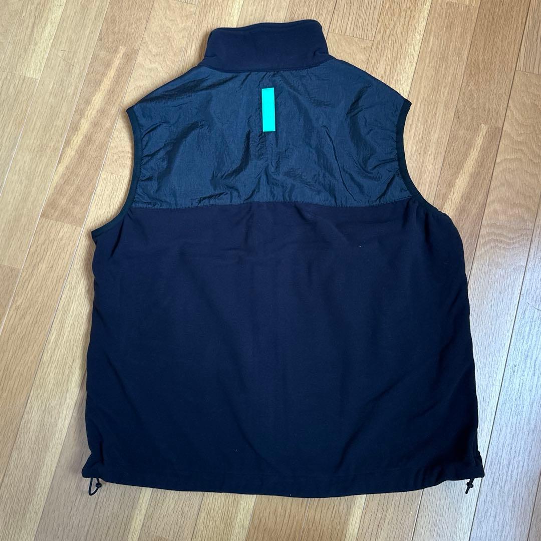 5525　タグ付き　FLEECE VEST　黒