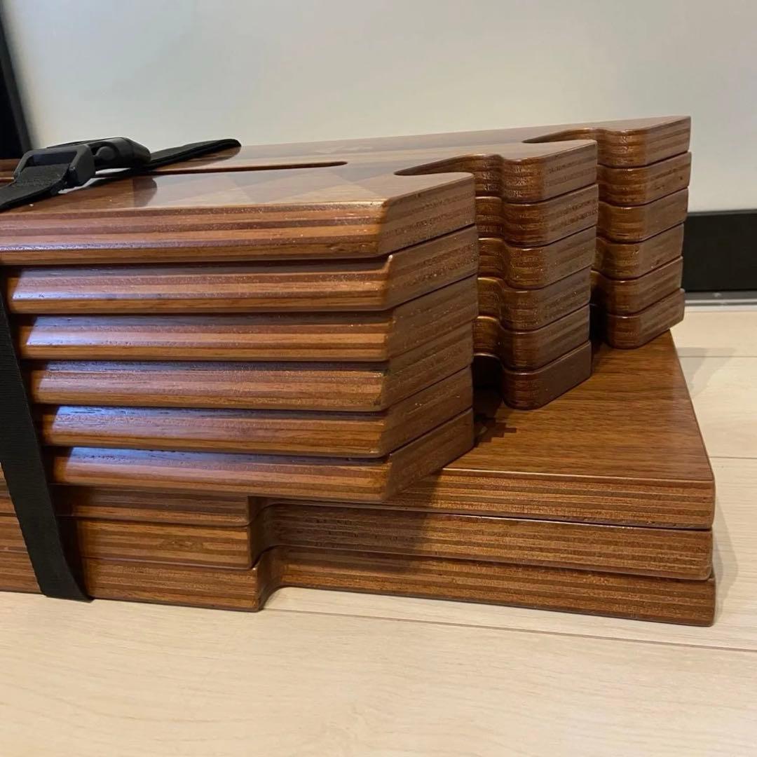 【美品】TheArth クル次郎ンドル ウォルナット／ざぁ〜す ヘキサテーブル