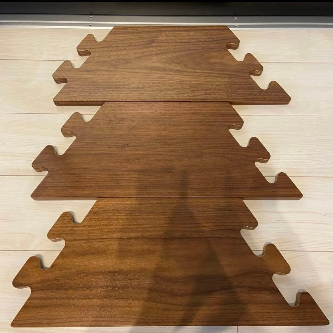 【美品】TheArth クル次郎ンドル ウォルナット／ざぁ〜す ヘキサテーブル