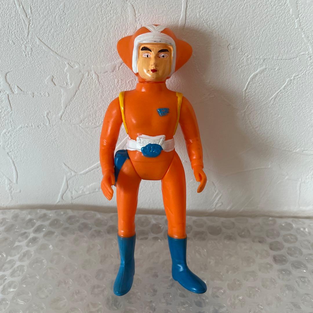 ⚠️激レア　トリプルファイター　SAT隊員　ミドルサイズ　ソフビ　当時物