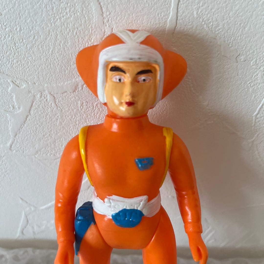 ⚠️激レア　トリプルファイター　SAT隊員　ミドルサイズ　ソフビ　当時物