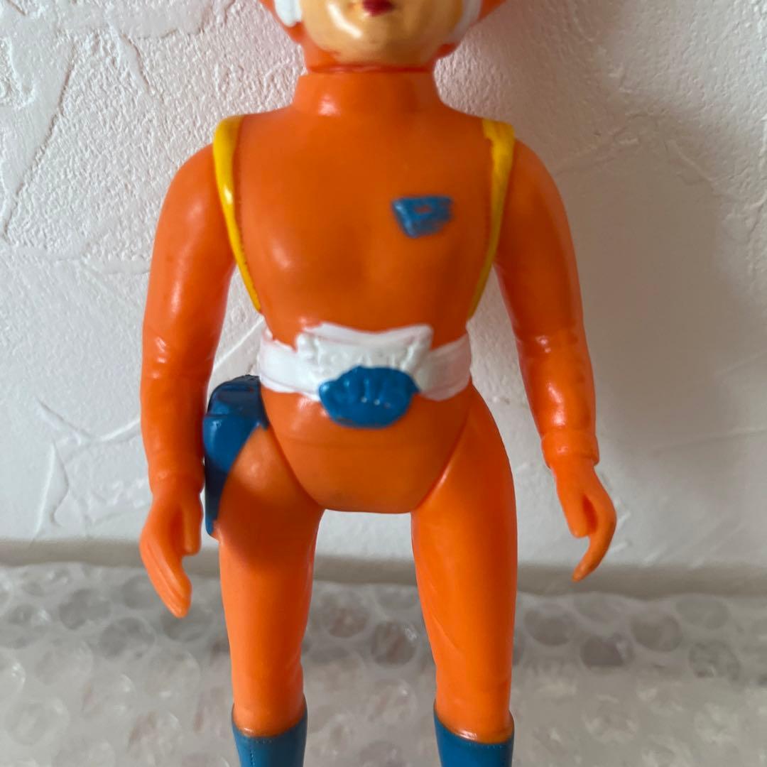 ⚠️激レア　トリプルファイター　SAT隊員　ミドルサイズ　ソフビ　当時物