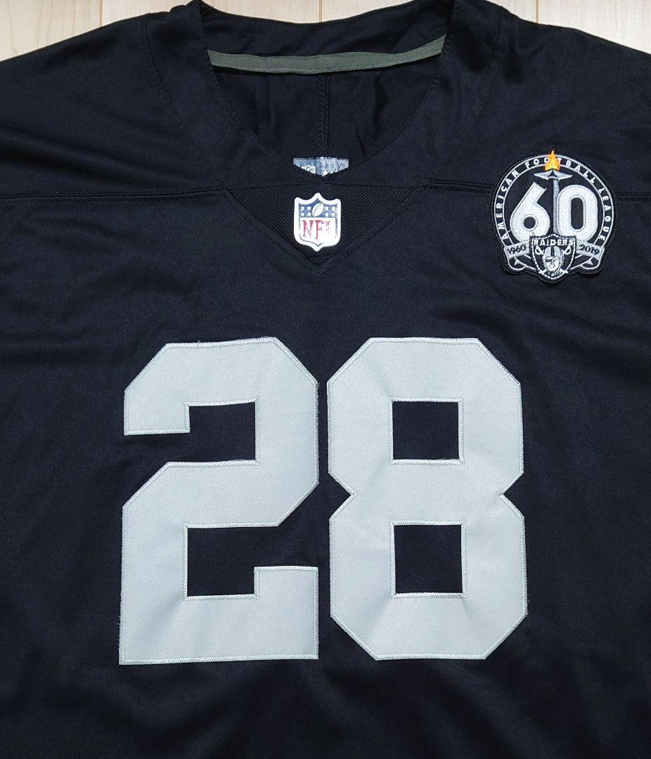 NFL レイダース ジョシュ・ジェイコブス NIKEリミテッドジャージ【3XL】