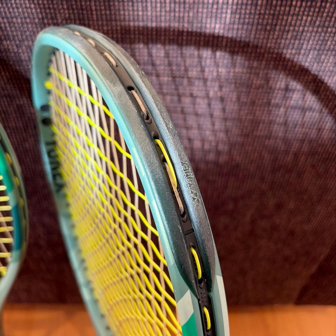 【YONEX PERCEPT100D 2本セット】　バラ売り希望はコメント下さい