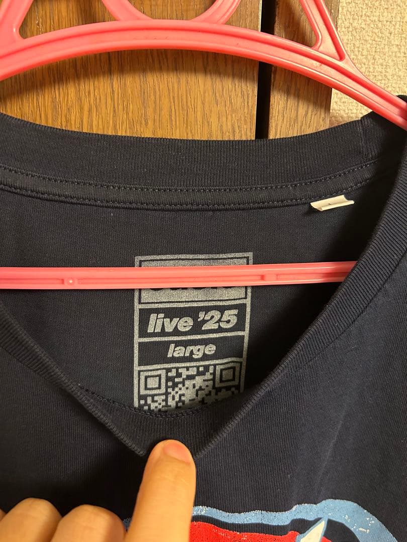 oasis ロゴ Tシャツ ネイビー Lサイズ