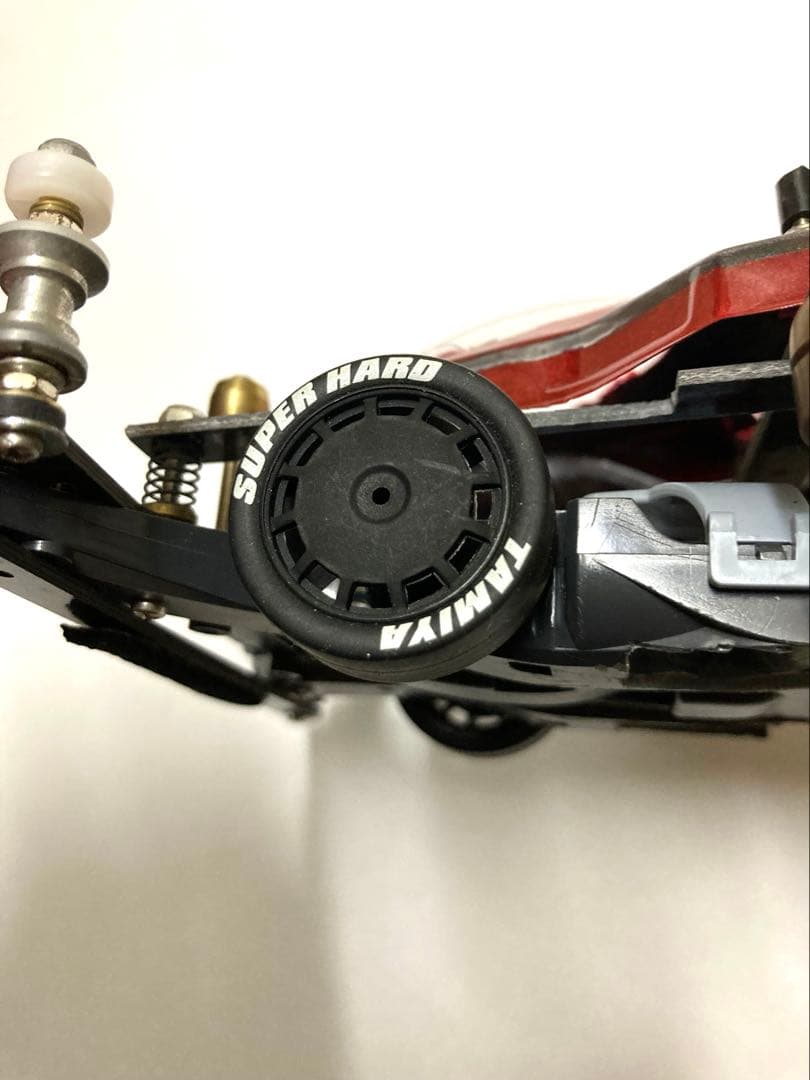 タミヤ　提灯　ミニ四駆　カーボン　ベアリングローラー　ポリカボディ　MAシャーシ