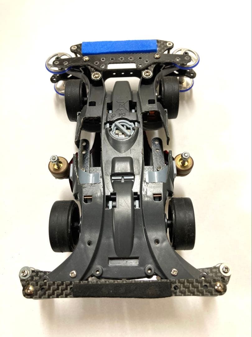 タミヤ　提灯　ミニ四駆　カーボン　ベアリングローラー　ポリカボディ　MAシャーシ