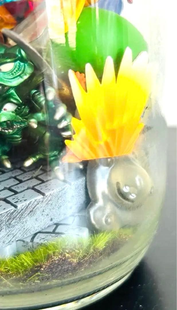 ドラゴンクエスト　モンスターズフィギュア　魔王　スライム　クリスタルモンスターズ