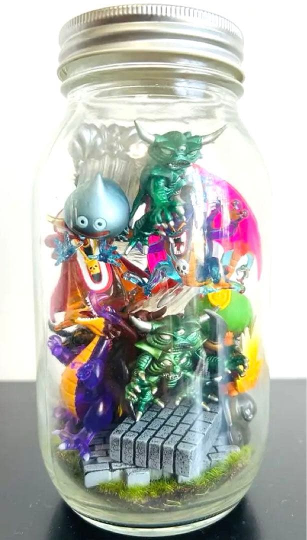 ドラゴンクエスト　モンスターズフィギュア　魔王　スライム　クリスタルモンスターズ