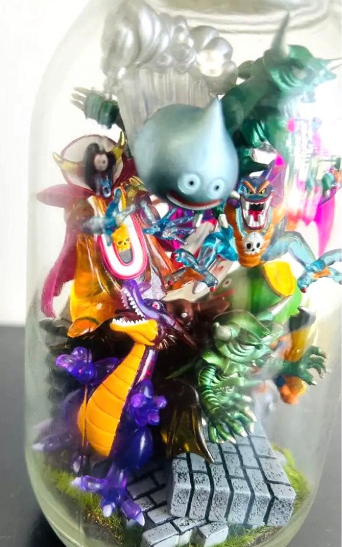 ドラゴンクエスト　モンスターズフィギュア　魔王　スライム　クリスタルモンスターズ