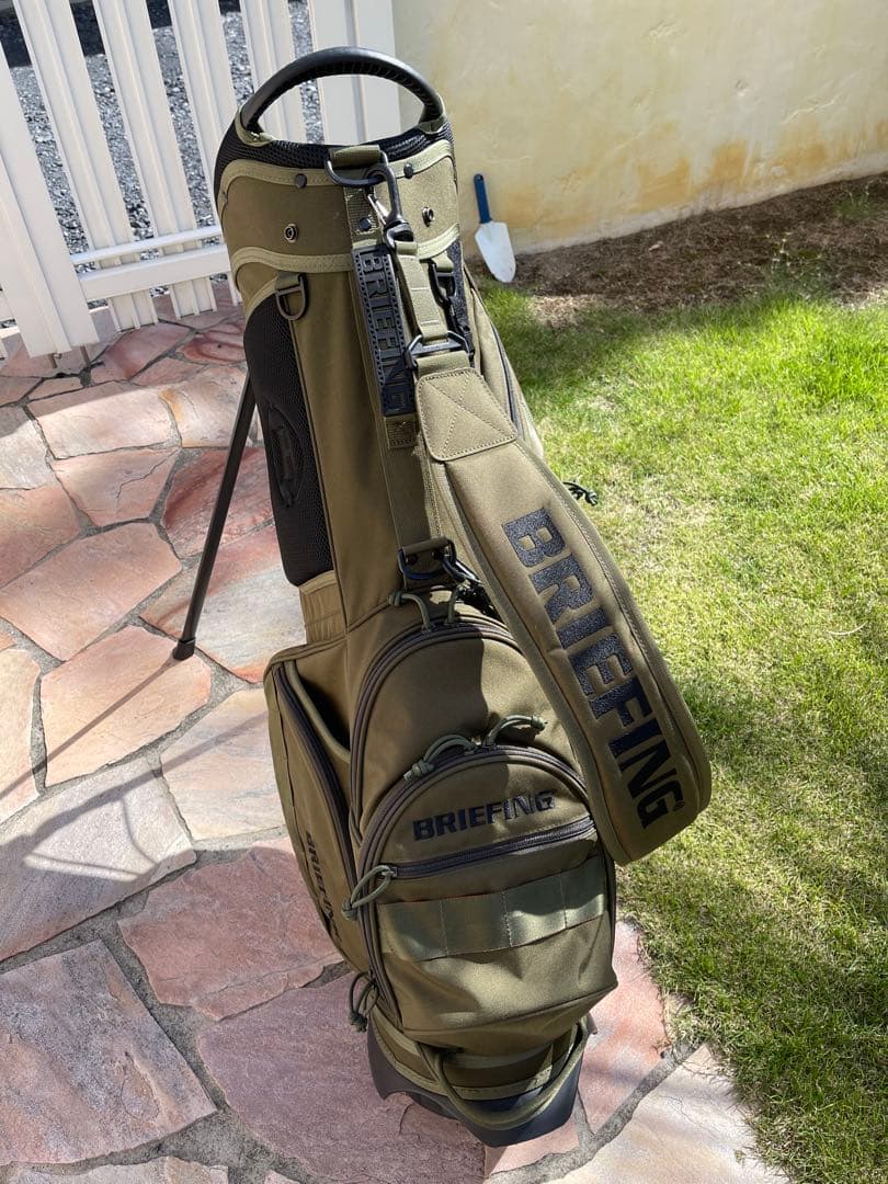 BRIEFING スタンドキャディバッグ 美品