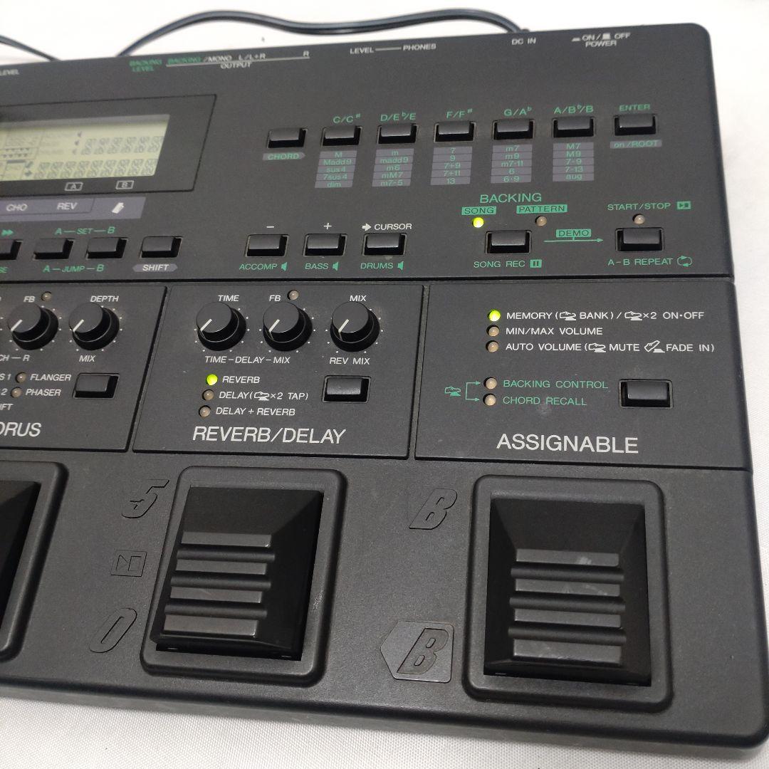 YAMAHA GW50 リズム搭載ギターエフェクター 取り説 アダプター付き