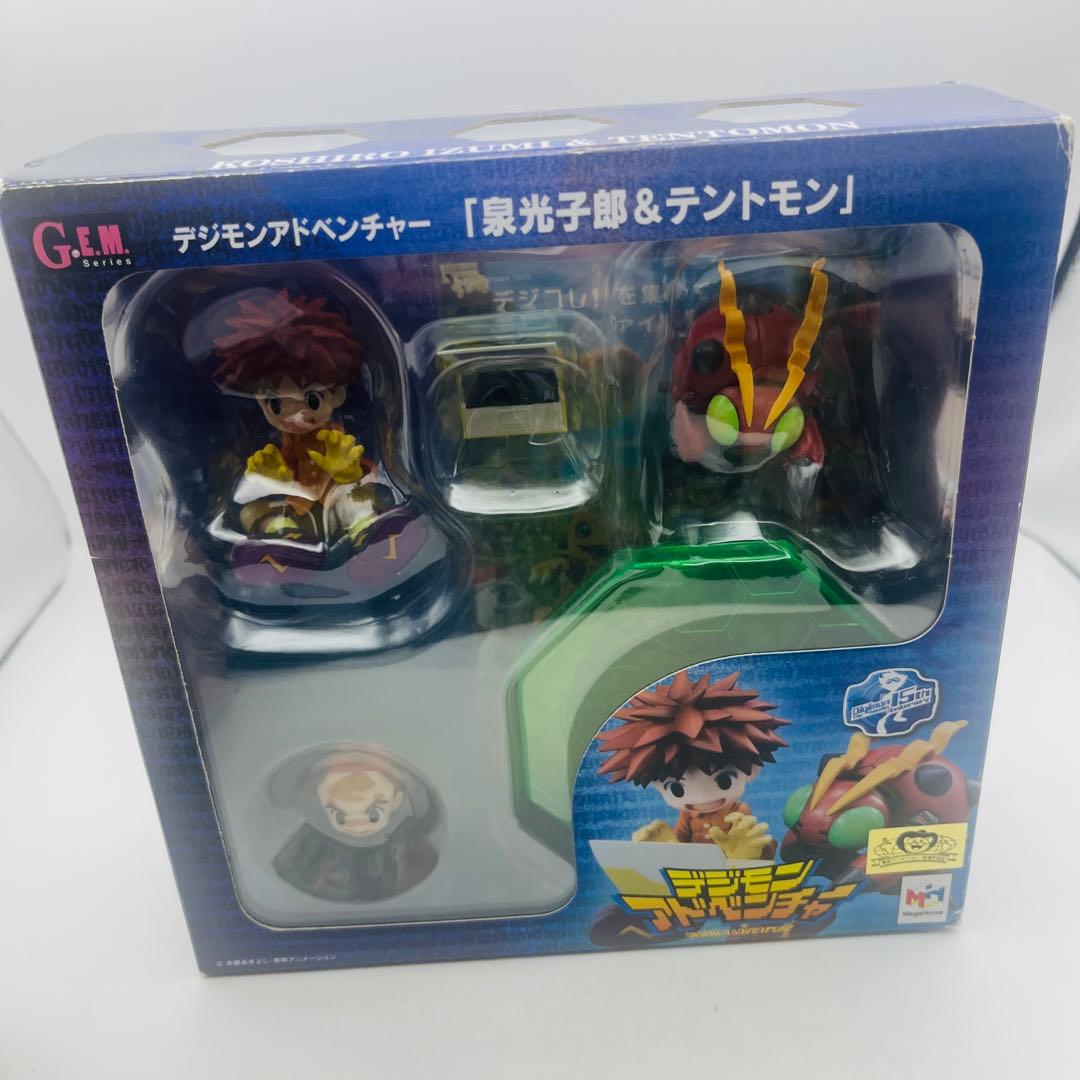 デジモンアドベンチャー コシロ・イズミ&テントモン フィギュアセット
