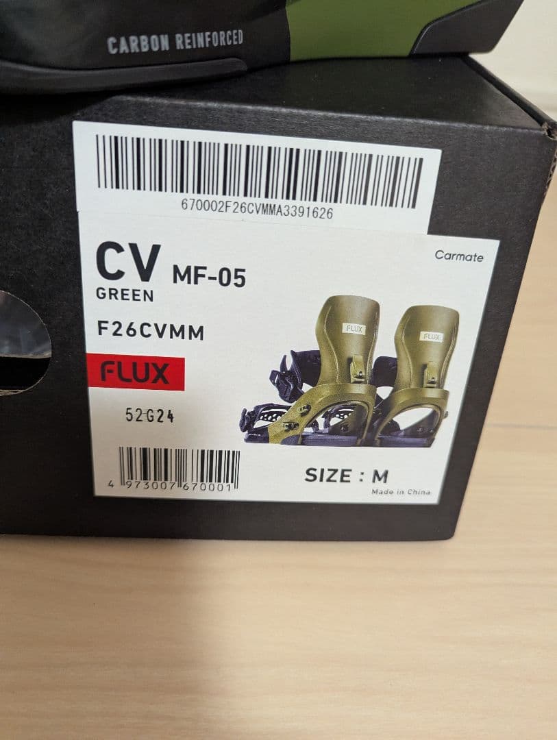 FLUX CV MF−05 フラックス スノーボード ビンディング　Mサイズ