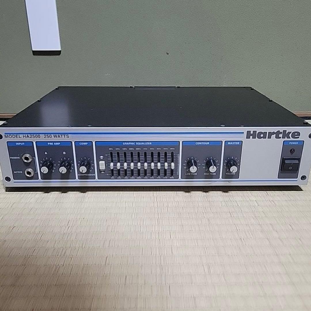 【ジャンク品】Hartke HA2500 ベースアンプ　ヘッド 250W