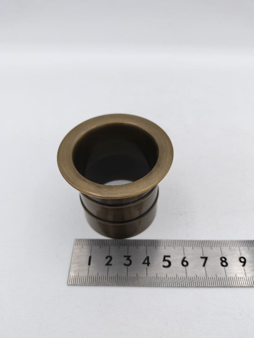 c393 唐銅皆具 利休好 金森浄栄 木箱 茶道具 古物