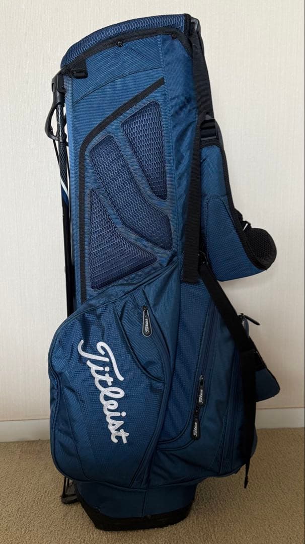 masa　Titleist タイトリスト　ネイビー キャディバッグ