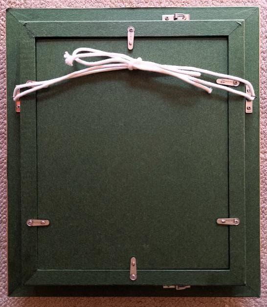 藤井勉　「少女　華」　0号　油彩画　　真筆