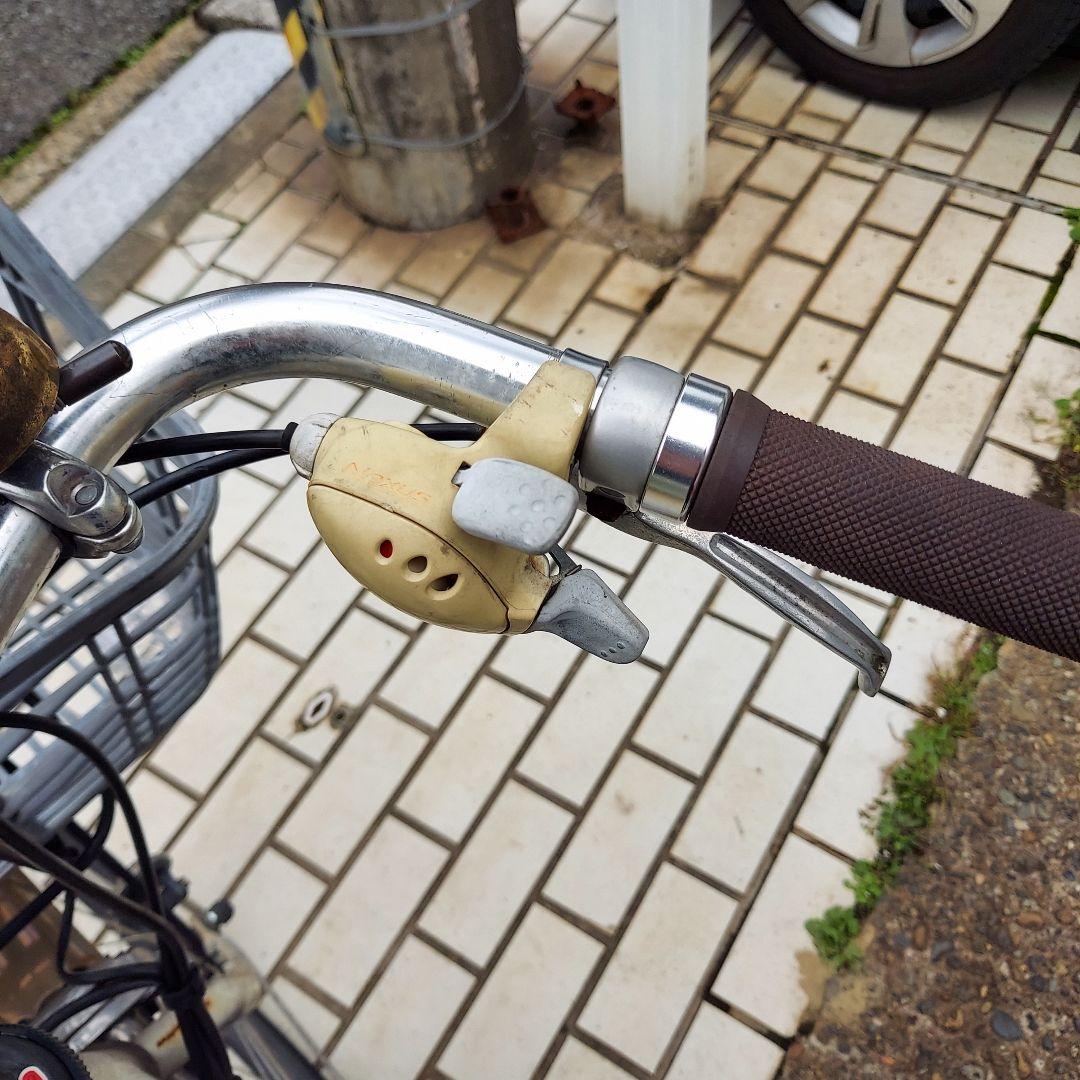 ◆電動アシスト自転車YAMAHA.PAS.MINA.レトロ調オシャレ自転車◆