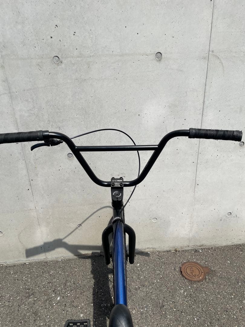 KINK BMX 20 室内保管、走行少、美品 レアブレーキ付 ブラック ブルー