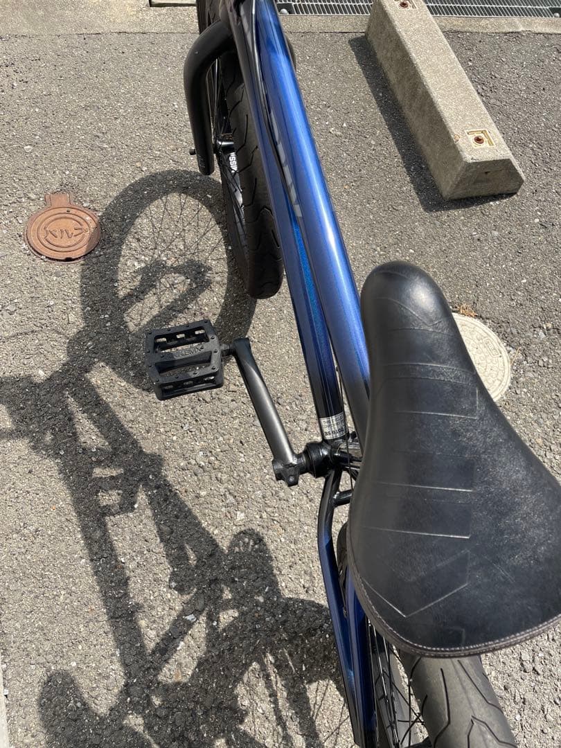 KINK BMX 20 室内保管、走行少、美品 レアブレーキ付 ブラック ブルー