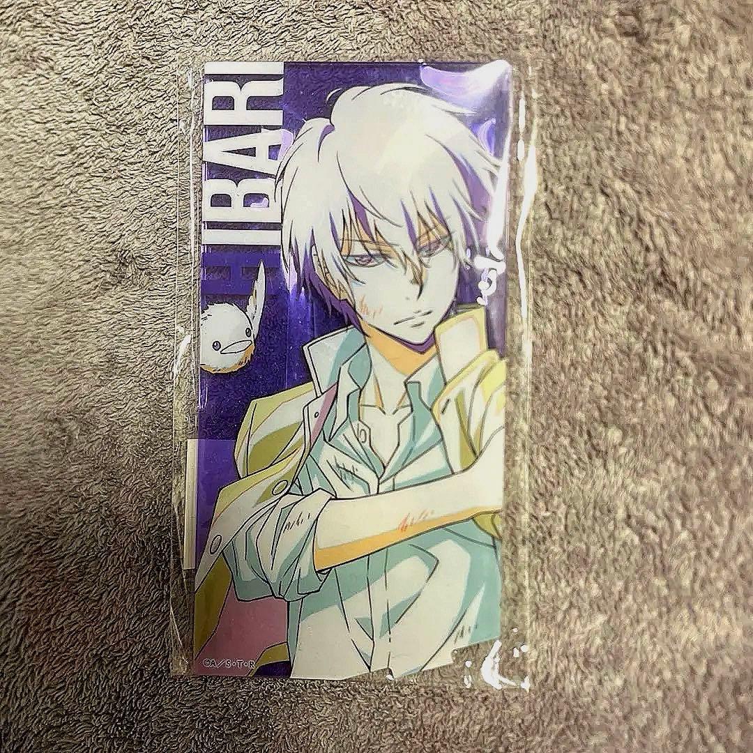 新品 家庭教師ヒットマンREBORN 雲雀恭弥 ひこくじ カードアクリルスタンド