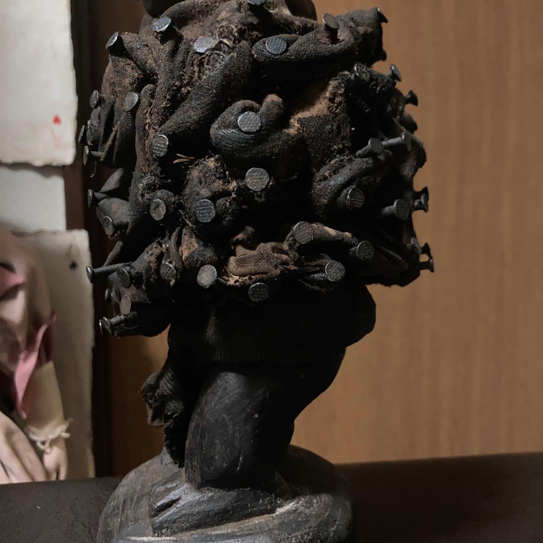 アフリカ　呪物　人形