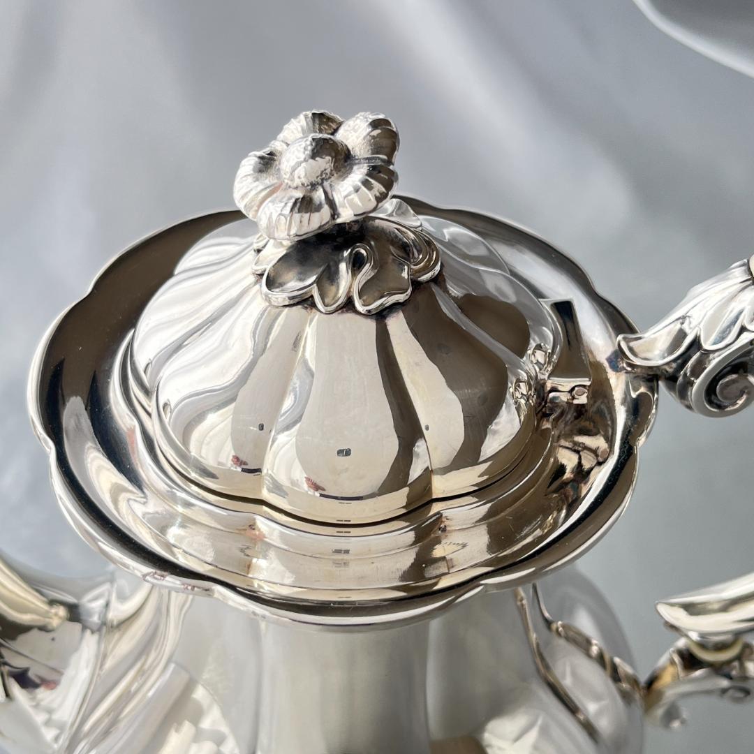 【Cohr】コーヒーポット【シルバープレート】デンマーク