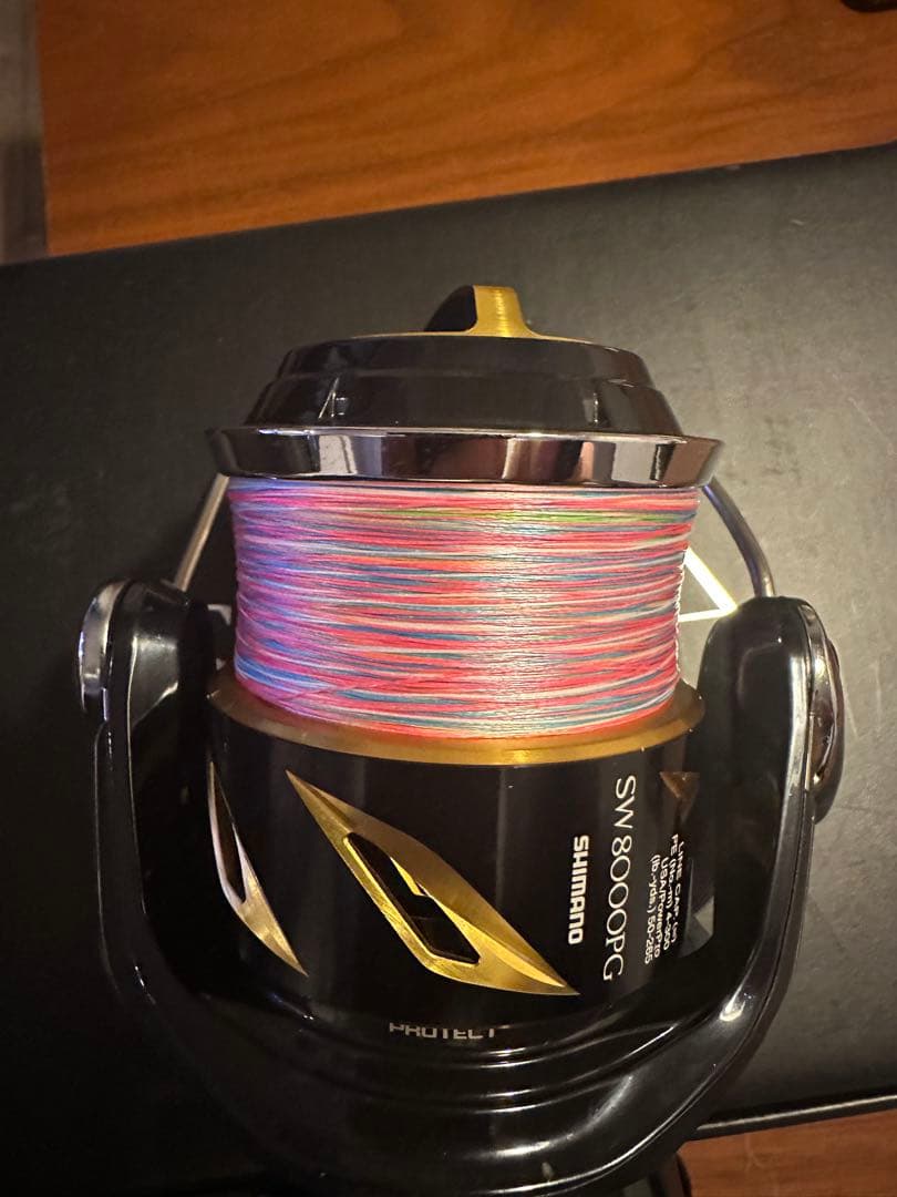 19 シマノ ステラSW8000PG 3号ライン付き