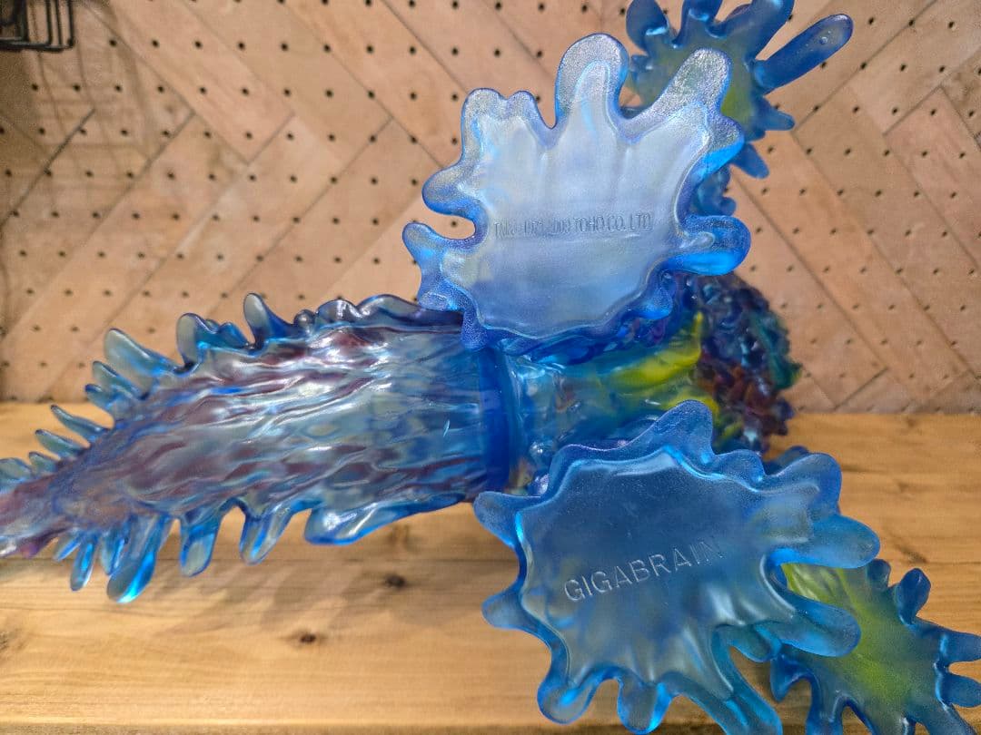 ギガブレイン ヘドラ クリアブルー ソフビ