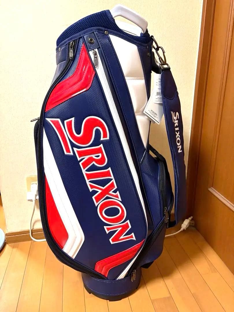 Srixon キャディバッグ ネイビー/ホワイト/レッド　新品、未使用、タグ付き
