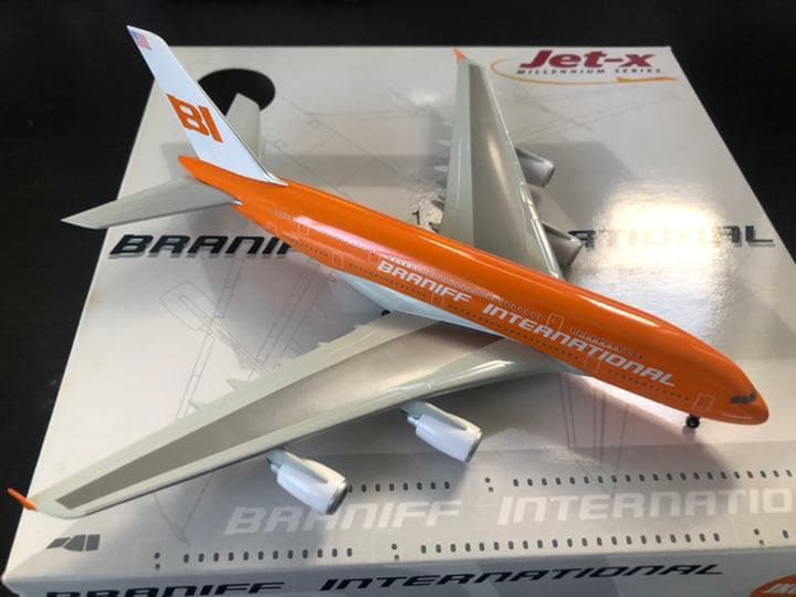 航空機・ヘリコプター Jet-X 1/400 JX053 A380QC BRANIFF