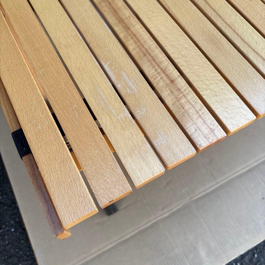 Curiace キュリアス ロールトップテーブル　ブナ　天然木　100cm