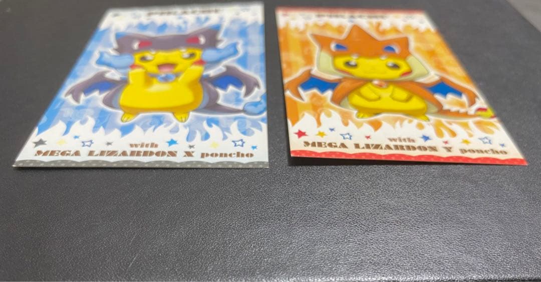 ポンチョを着たピカチュウ 名刺カード メガリザードンXY ポケモンセンター