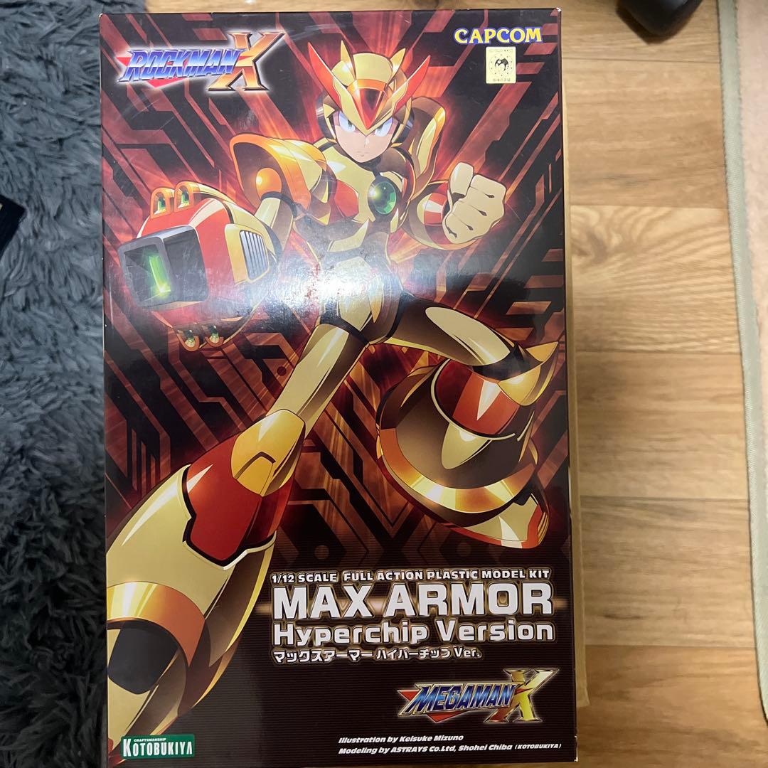 【未開封】ロックマンX マックスアーマー ハイパーチップVer. 壽屋