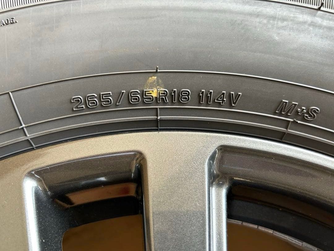 ランクル250 VX タイヤ＆アルミホイール4本セット