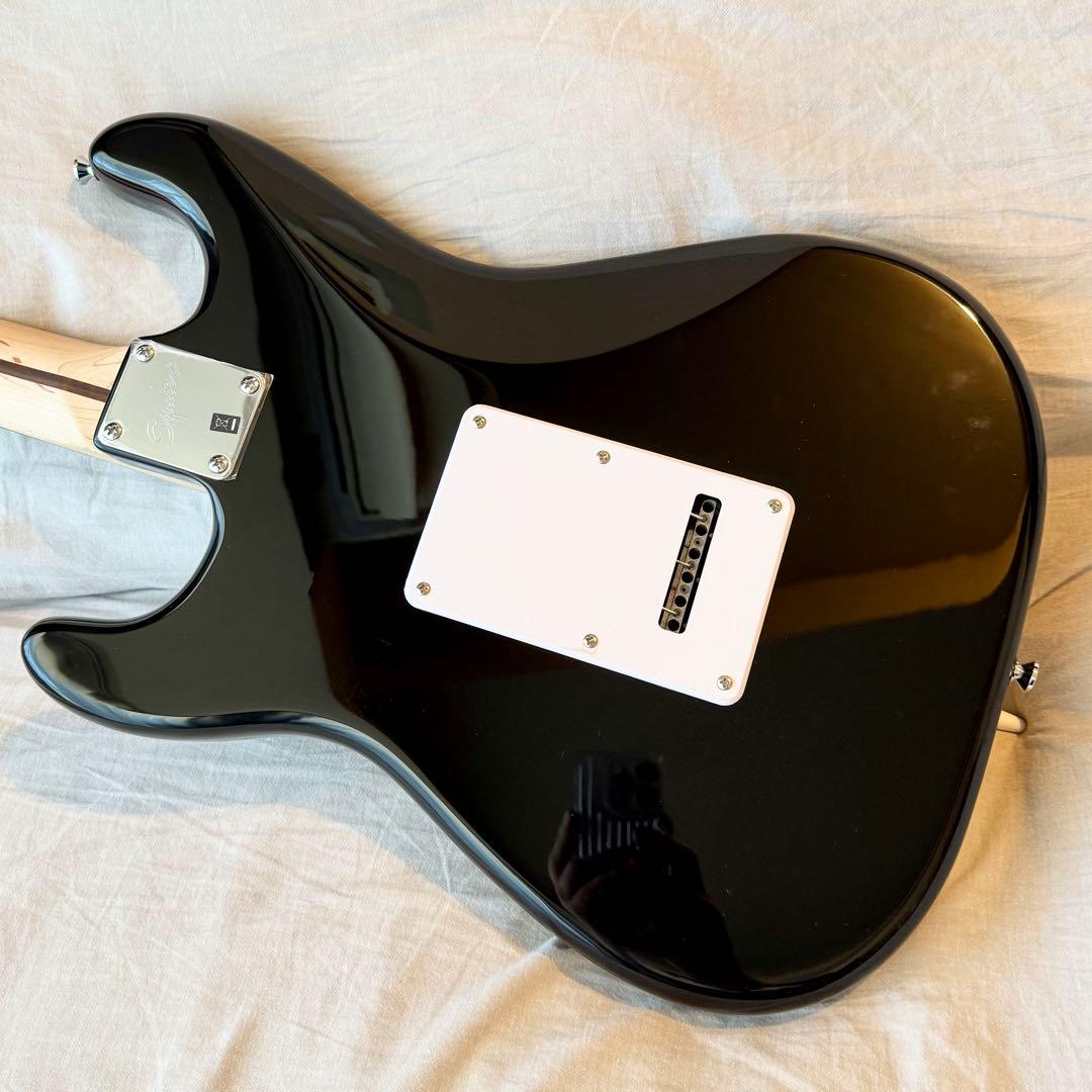 【極美品】Squier ストラトキャスター Bullet ブラック ソフトケース